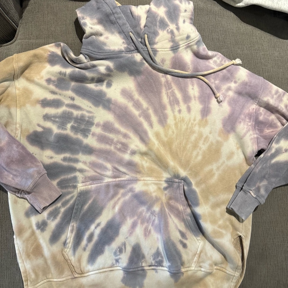 American Eagle Outfitters Womens Soft Tie-Dye Hoodie XS